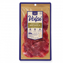 Presliced Traditional Bresaola 3oz Beef Prosciutto Volpi Foods 1