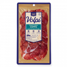Presliced Traditional Coppa 3oz Volpi Foods 1