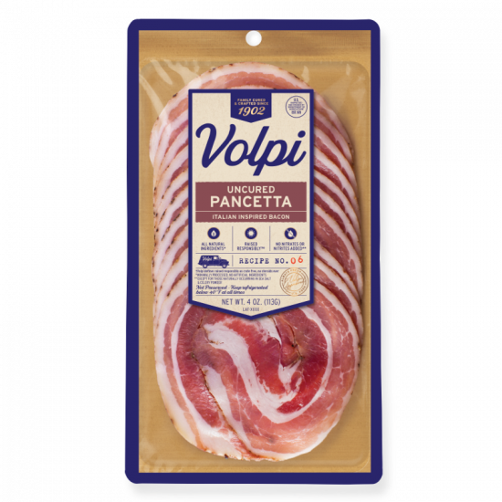 Gourmet Uncured Pepperoni 5 oz. Savory & Robust Volpi Foods