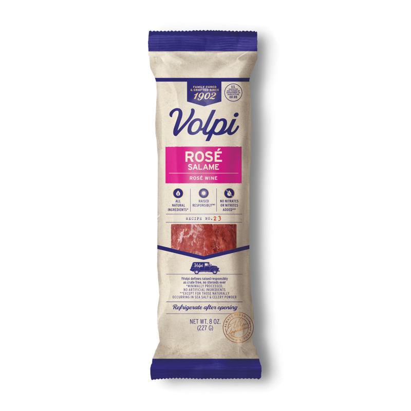Rose Salame Rose Wine Volpi Foods