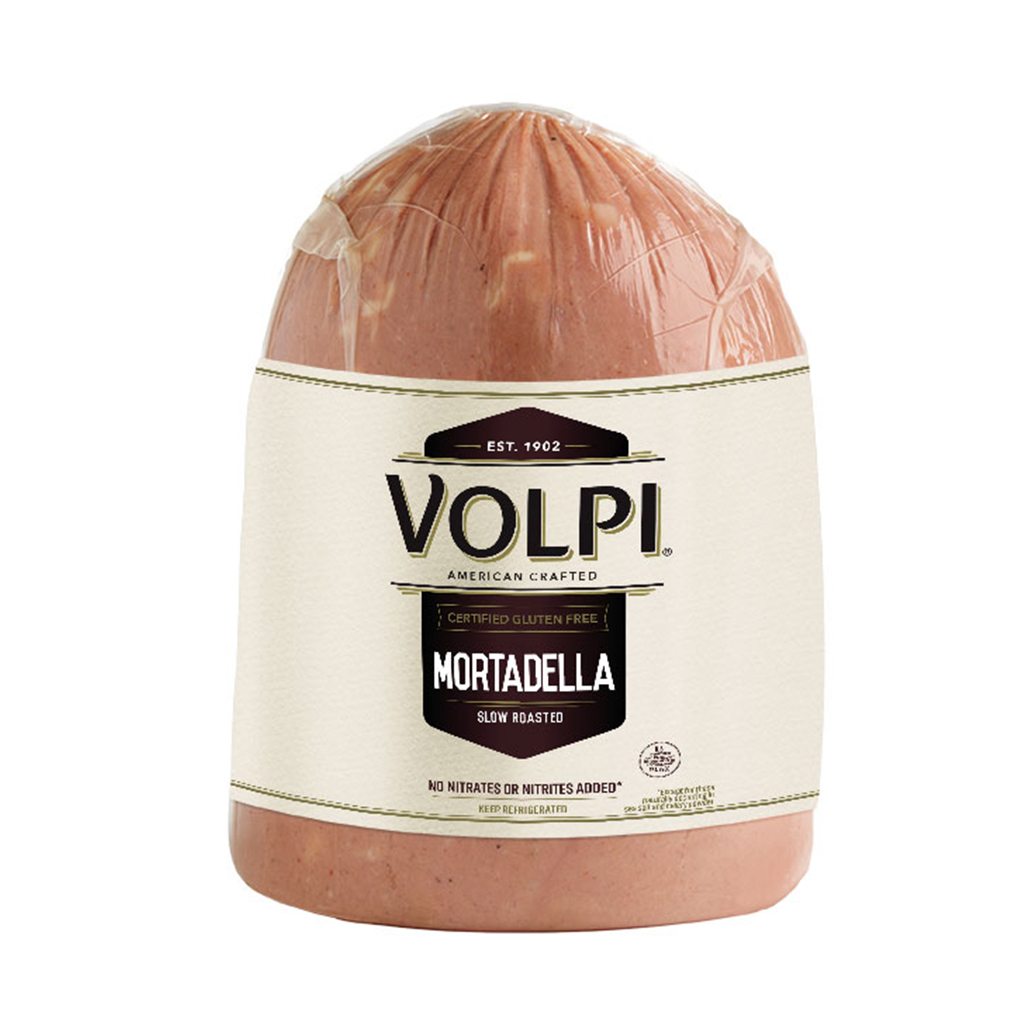 Pistacchio Mortadella Traditional Slow Roasted Italian Sausage Volpi