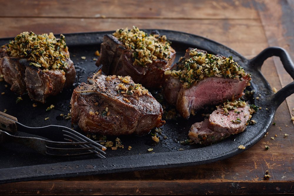 Lamb Loin Chops with Moroccan Breadcrumbs | Volpi Foods