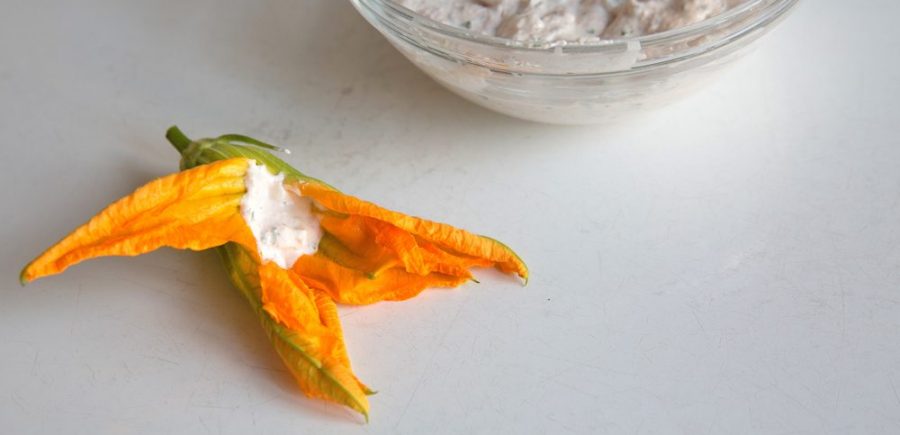 Stuffed Squash Blossoms 3