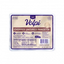 Chopped Uncured Pancetta Volpi Foods