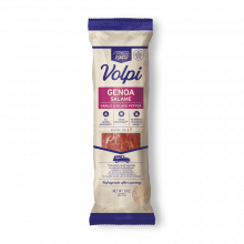 Genoa Salame Chubs Garlic Black Pepper Volpi Foods