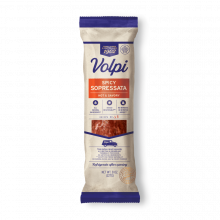 Spicy Sopressata Salame Chubs Hot Savory Volpi Foods 1