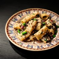 volpi foods recipes rigatoni with mushrooms and pancetta