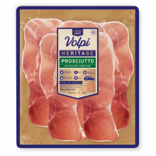 Heritage Presliced Prosciutto 3oz 89555 Volpi Foods