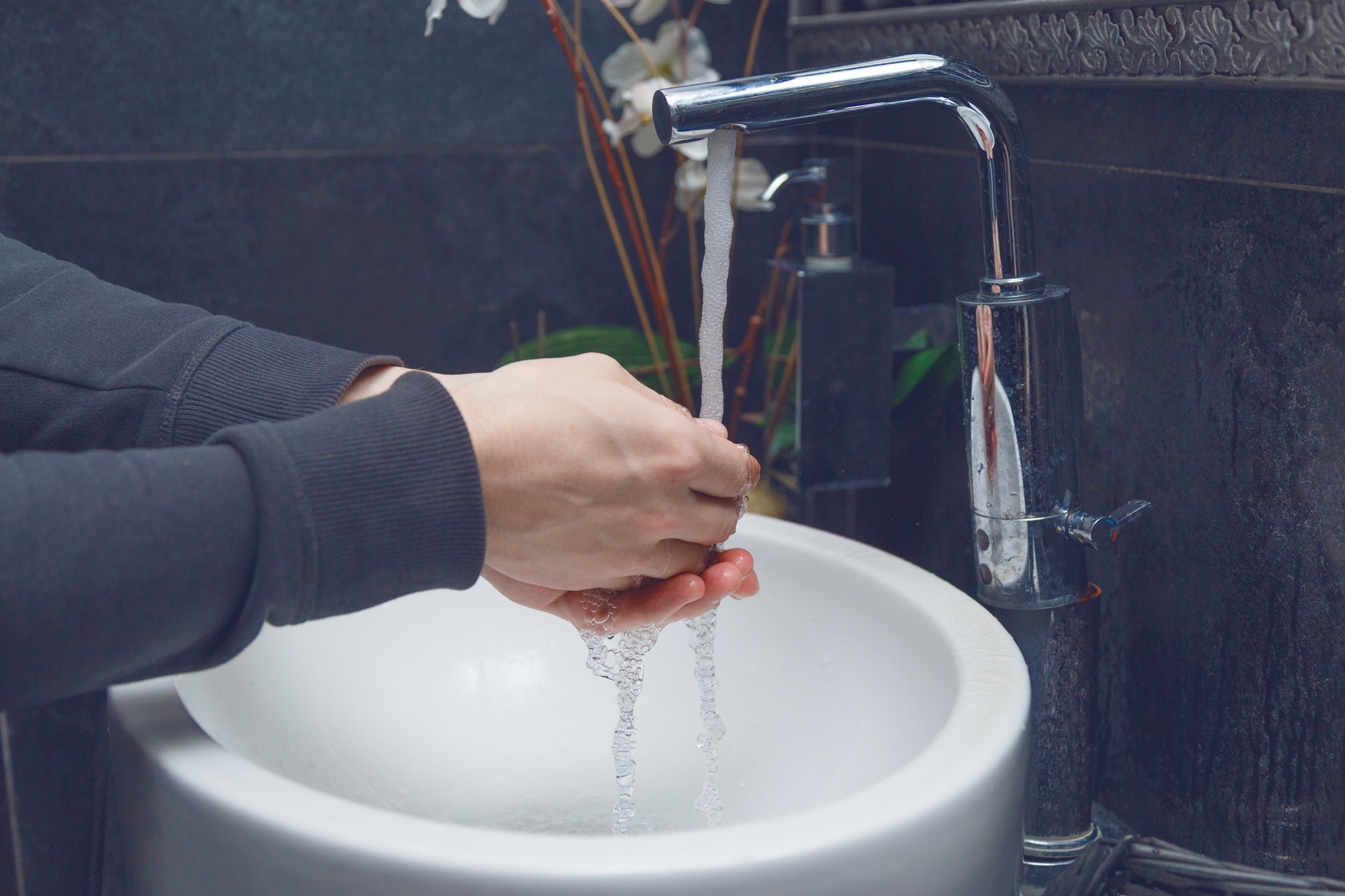 Avoid improper hand washing