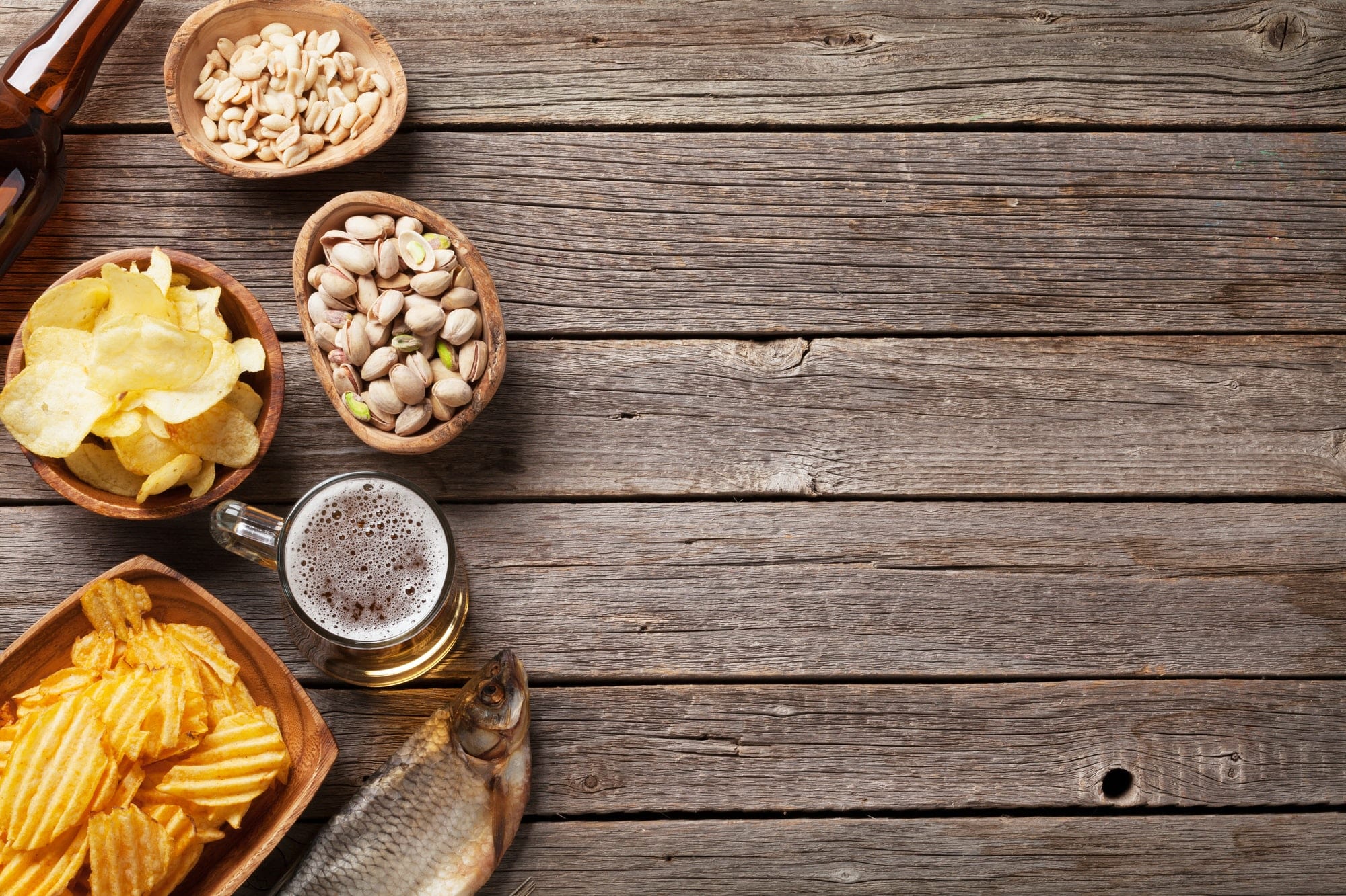 Mixed nuts for keto diet snacks