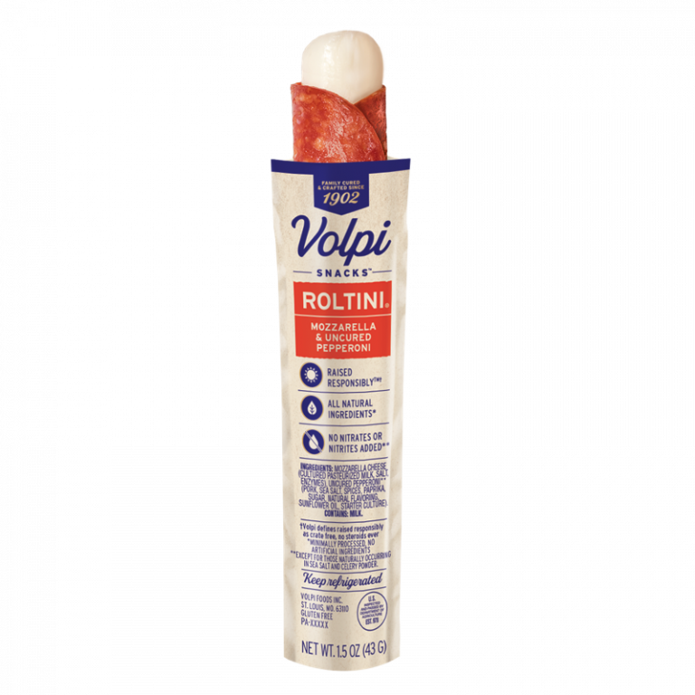 Roltini Singles with Mozzarella & Pepperoni (12pk) Volpi Foods