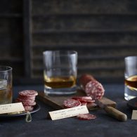 Volpi Foods salami and whiskey pairing