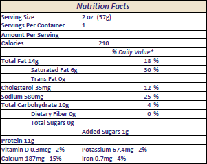 Nutrition Facts2
