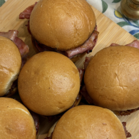Fried Mortadella Sliders HERO
